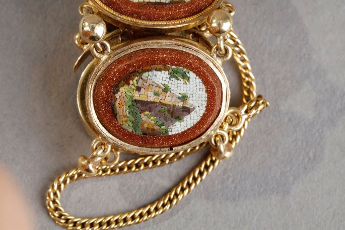 A micromosaic and gold bracelet | MasterArt